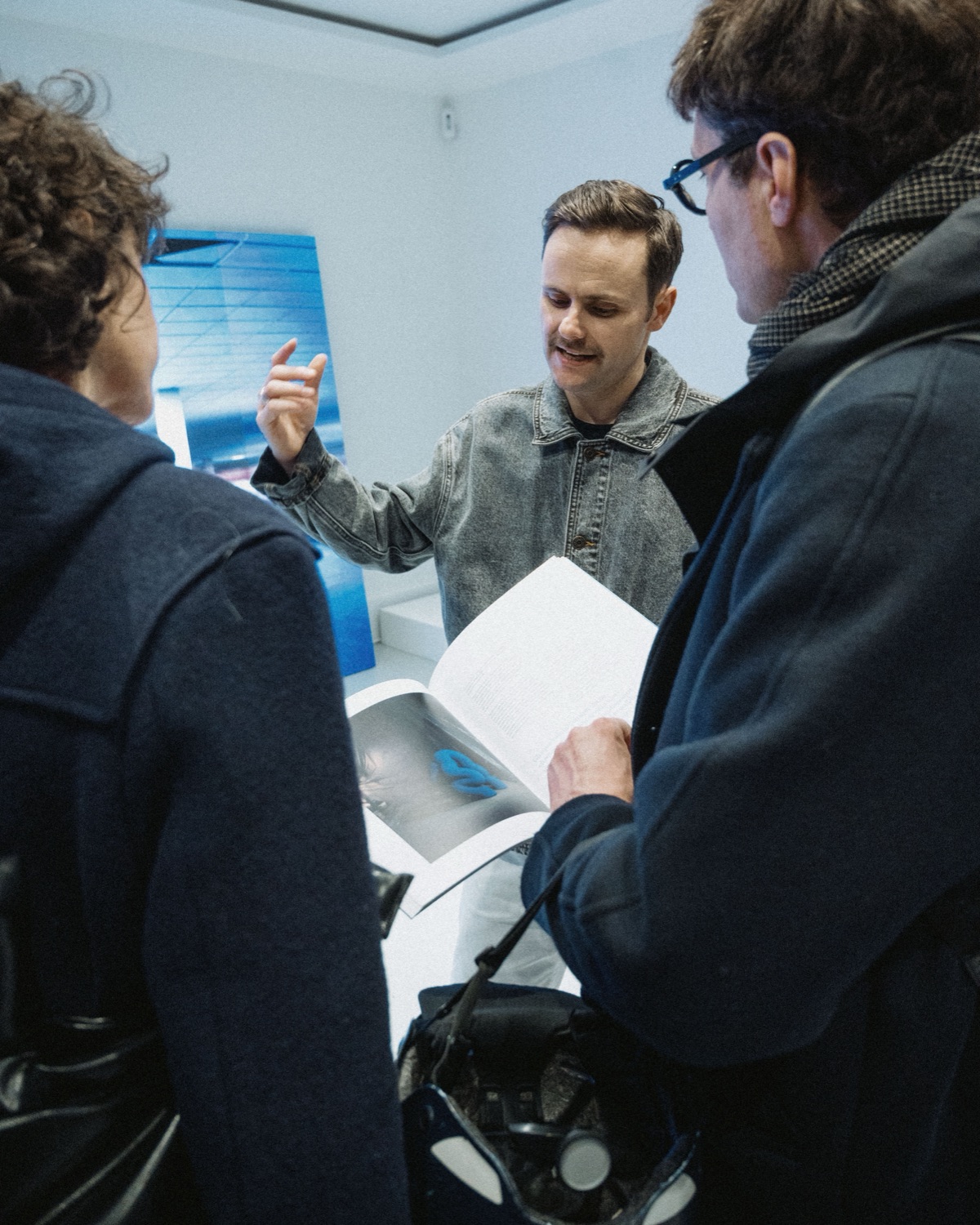 Exhibition visitors